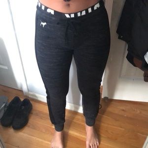 Black/gray joggers